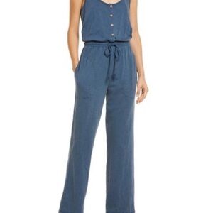 Faherty Pants & Jumpsuits Faherty Terra Organic Cotton Jumpsuit Size M